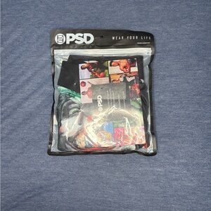 PSD Black and Red Boxer Briefs